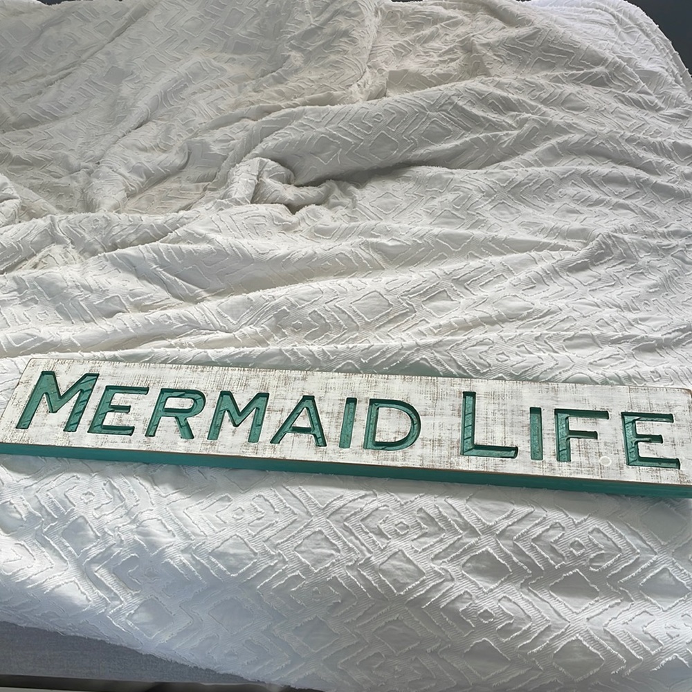 32x5 Mermaid life sign - Picture 1 of 2